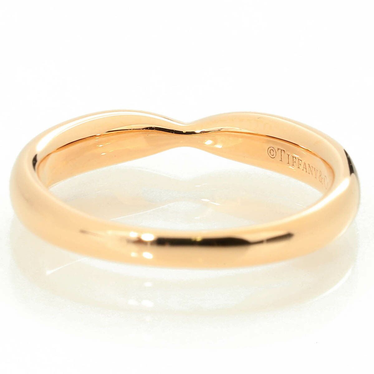 Tiffany Ring Tiffany&Co. K18Pg 6.5 Ok