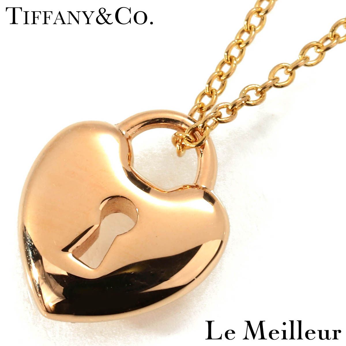 Tiffany Necklace Tiffany&Co. K18Yg Ok