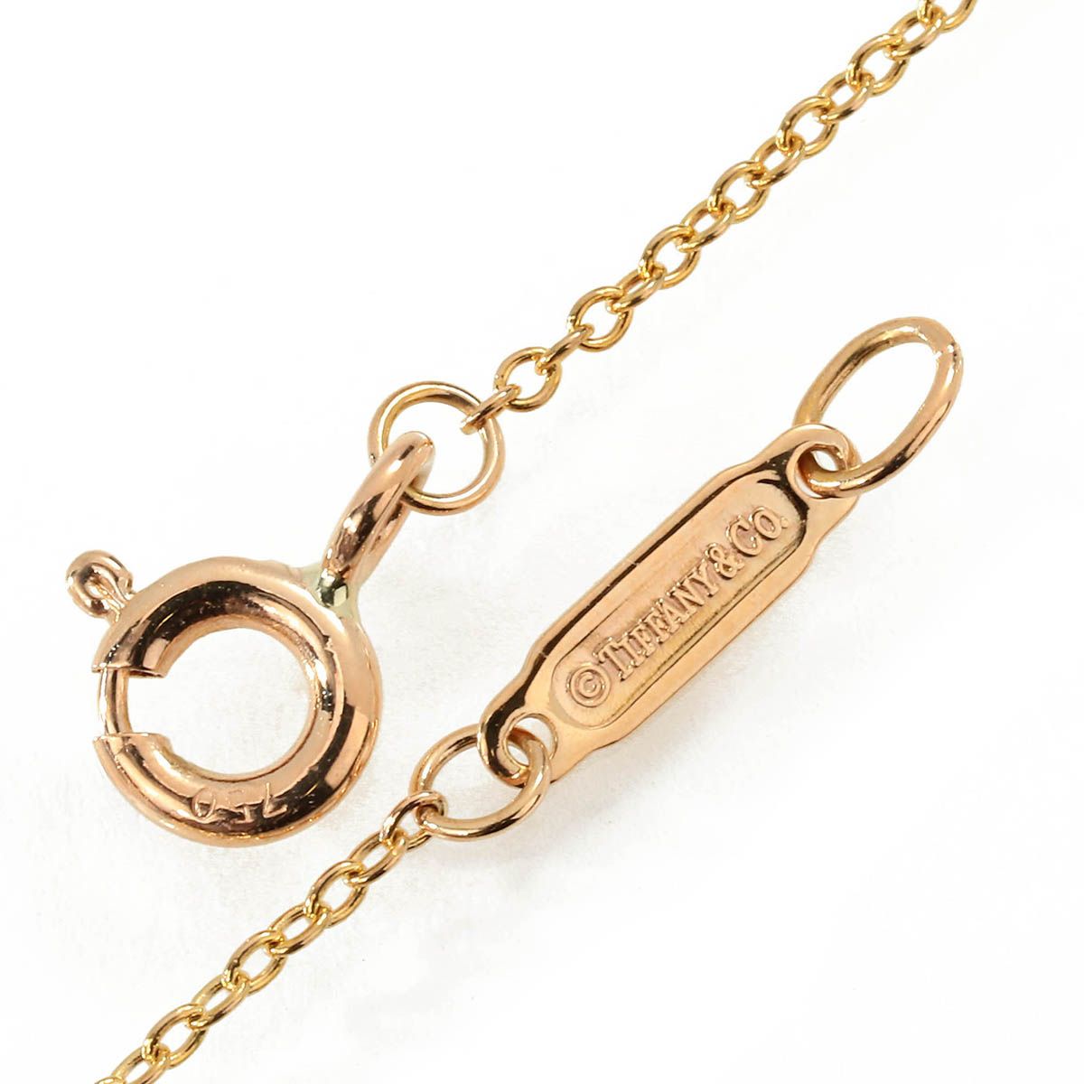 Tiffany Necklace Tiffany&Co. K18Yg Ok