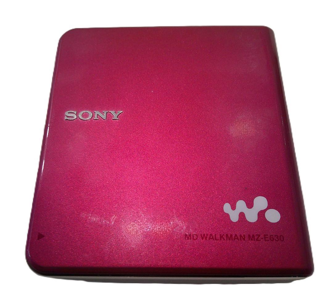 Sony Portable Md Player Mz-E630