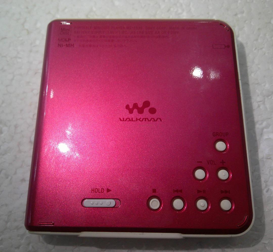 Sony Portable Md Player Mz-E630