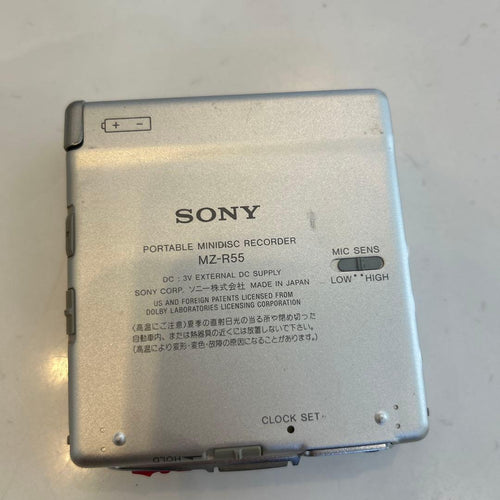 Sony Portable Md Player Mz-R55