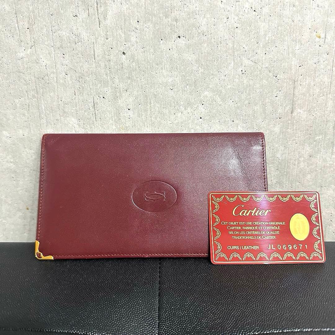 Cartier Long Wallet Vintage