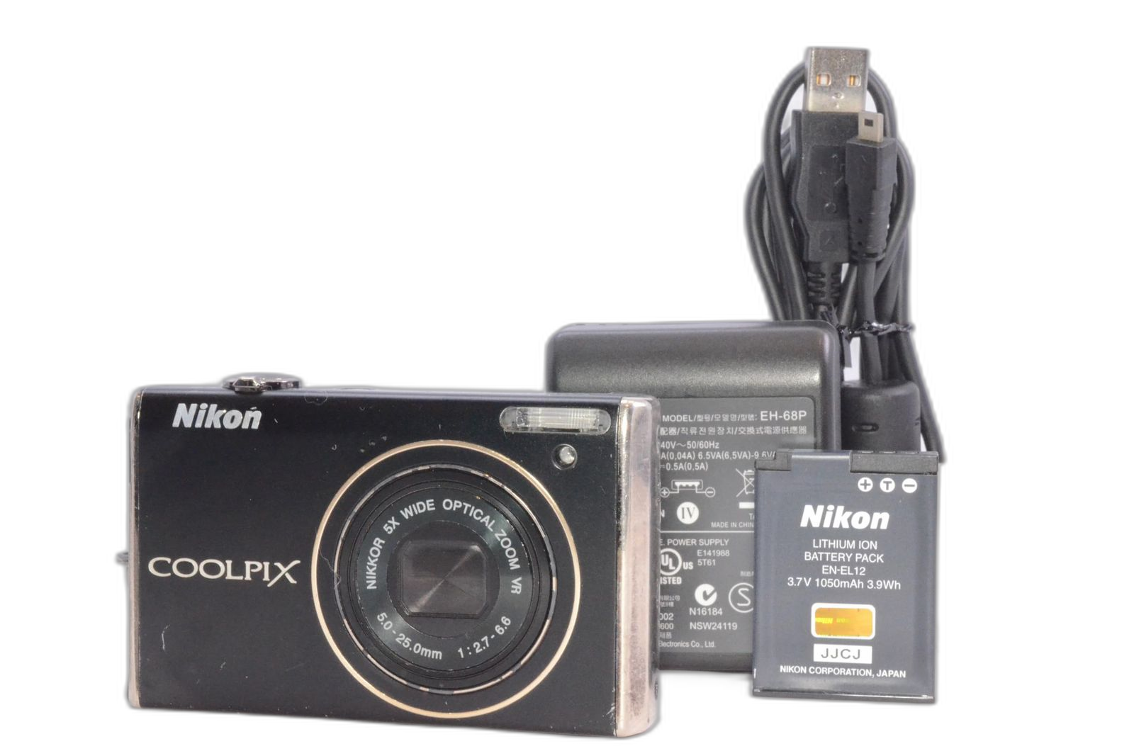 Nikon Compact Digital Camera Coolpix S640 S640Bk