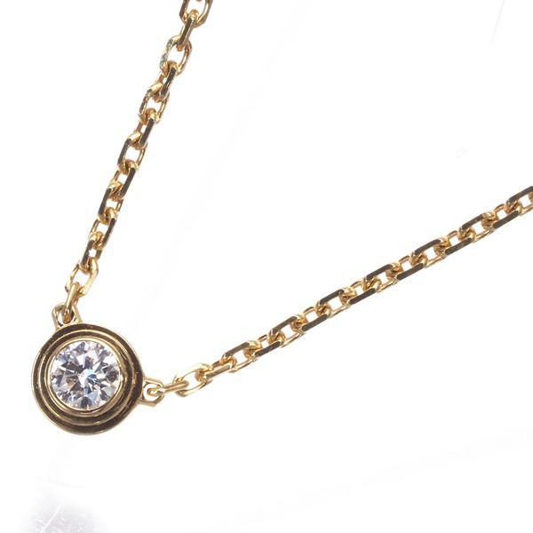 Cartier Necklace Xs K18Yg #171672
