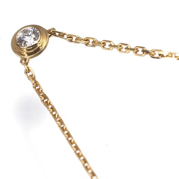 Cartier Necklace Xs K18Yg #171672