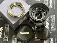 Nikon Prime Lenses Nippon Kogaku W-Nikkor-C F1.8