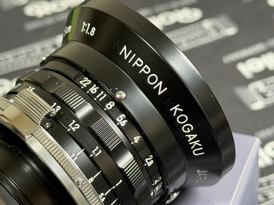 Nikon Prime Lenses Nippon Kogaku W-Nikkor-C F1.8