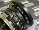 Nikon Prime Lenses Nippon Kogaku W-Nikkor-C F1.8