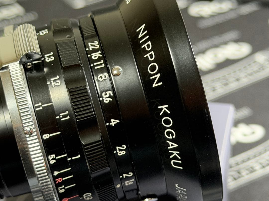 Nikon Prime Lenses Nippon Kogaku W-Nikkor-C F1.8