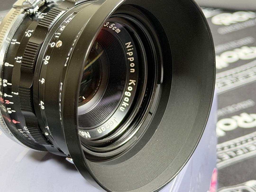 Nikon Prime Lenses Nippon Kogaku W-Nikkor-C F1.8