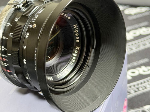 Nikon Prime Lenses Nippon Kogaku W-Nikkor-C F1.8