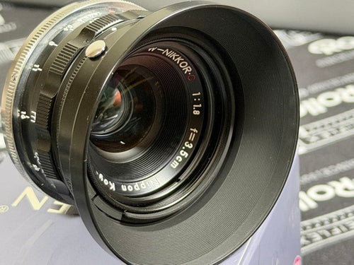 Nikon Prime Lenses Nippon Kogaku W-Nikkor-C F1.8