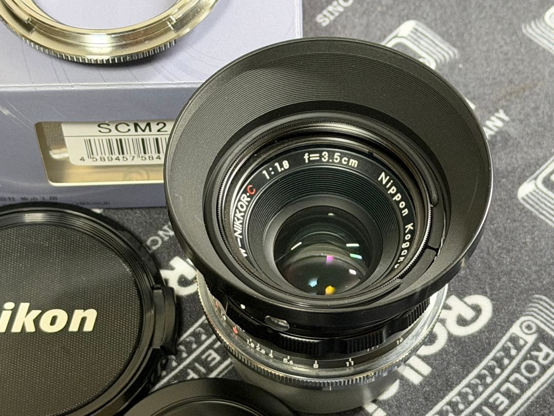 Nikon Prime Lenses Nippon Kogaku W-Nikkor-C F1.8