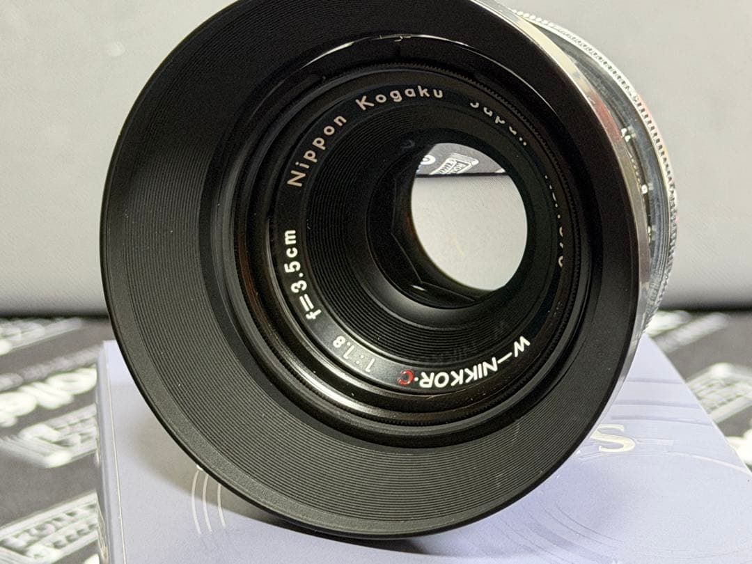 Nikon Prime Lenses Nippon Kogaku W-Nikkor-C F1.8
