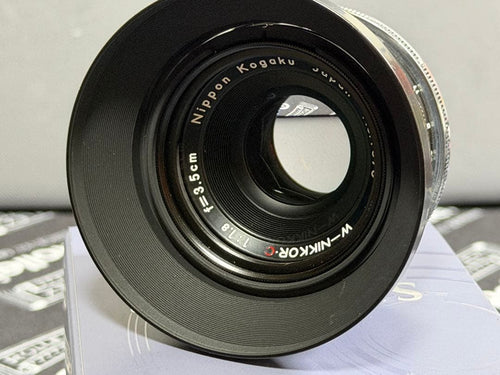 Nikon Prime Lenses Nippon Kogaku W-Nikkor-C F1.8