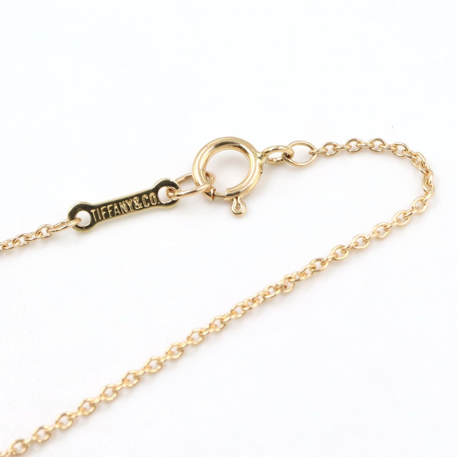Tiffany Necklace Co 41 K18 Used A