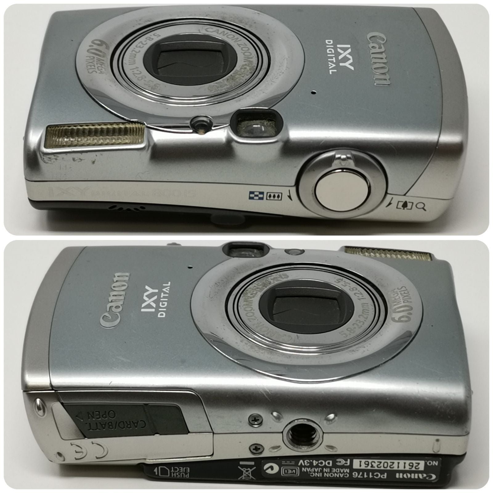 Canon Compact Digital Camera Ixy 800 Is Pc1176 Kkvnko4451