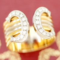 Ring Cartier 2C K18