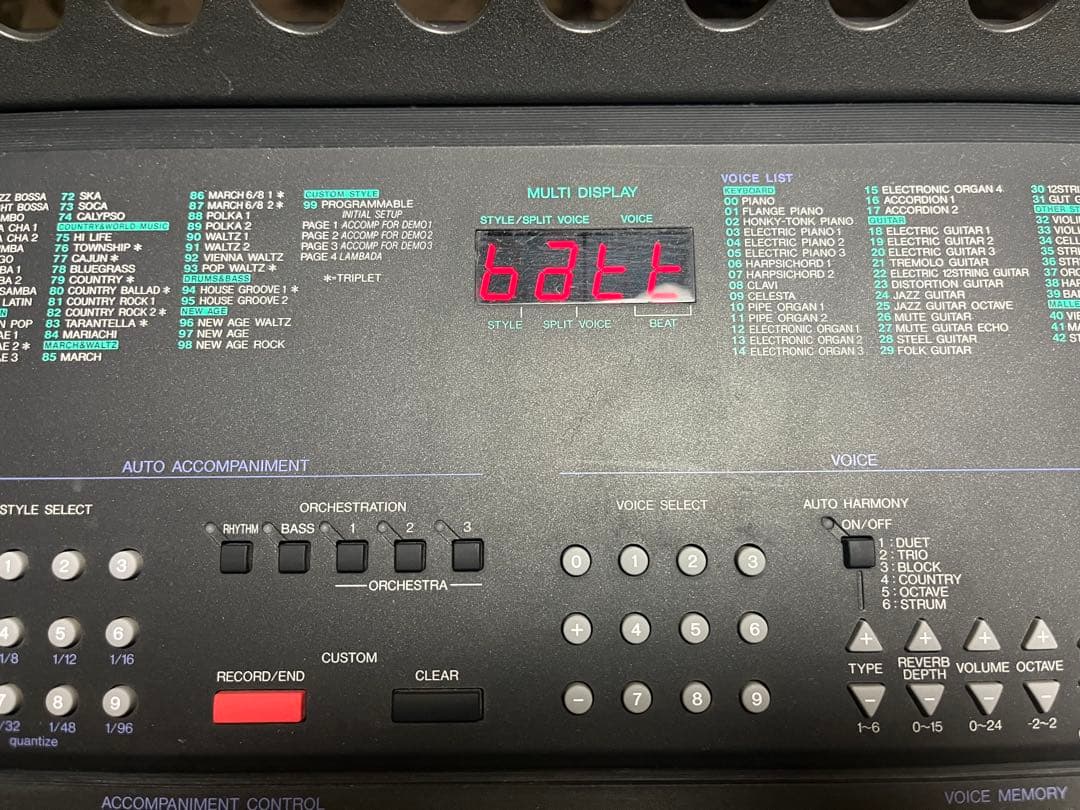 Yamaha Sequencer Yamha Psr-500