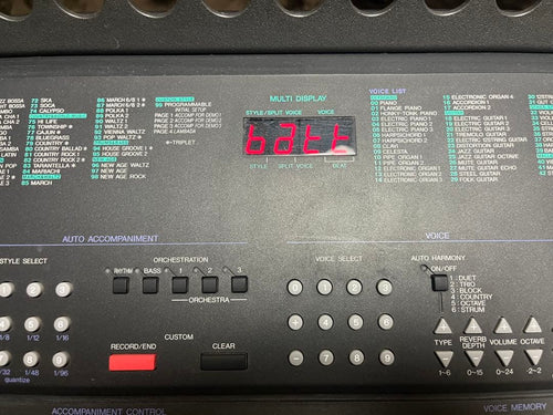 Yamaha Sequencer Yamha Psr-500