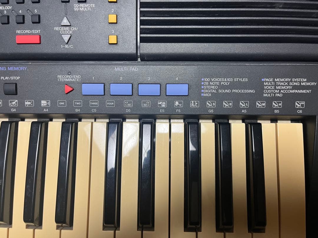 Yamaha Sequencer Yamha Psr-500