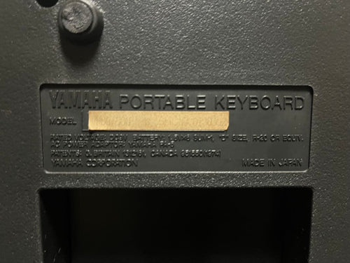 Yamaha Sequencer Yamha Psr-500