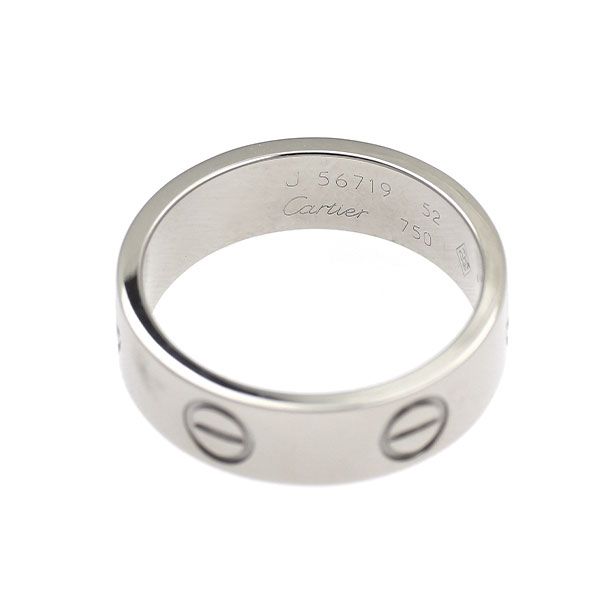 Cartier Ring K18Wg 52
