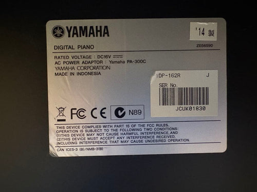 Yamaha Keyboards Digital Pianos Arius Ydp162