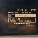 Denon Vhs Video Deck La-1550K