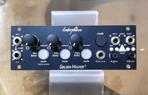 Modular Synthesizers Endorphin.Es Golden Master 1U