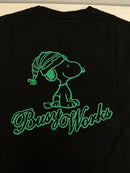 A Bathing Ape T -Shirt Peanuts Bape Present Snoopy 1A73110908 L 101Mt-5526