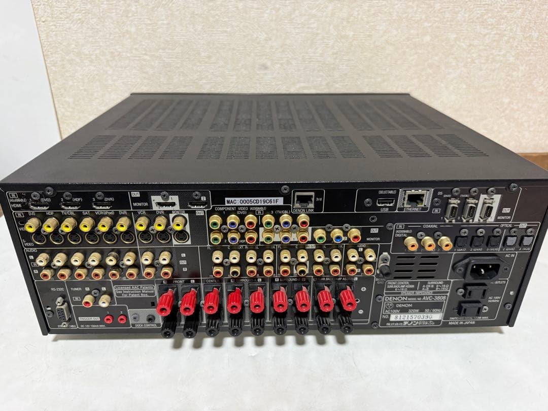 Denon Av Amplifier Avc-3808