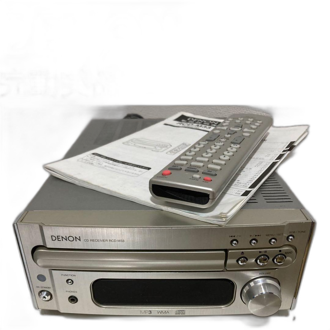Denon Cd Md Cassette Deck Rcd-M33
