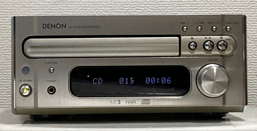 Denon Cd Md Cassette Deck Rcd-M33