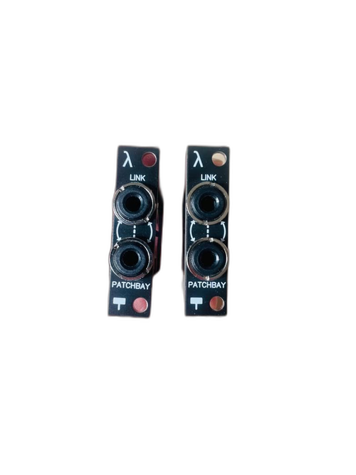 Modular Synthesizer Tubbetec Link Patchbay 1U X 2