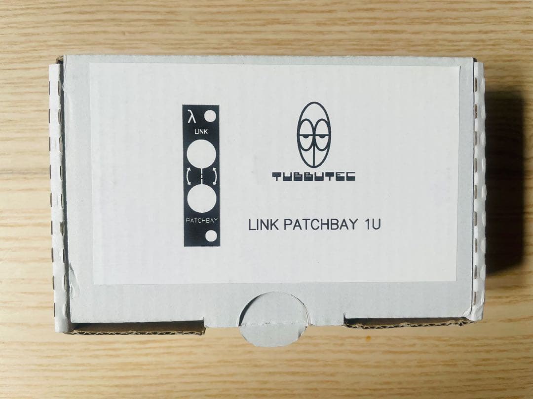 Modular Synthesizer Tubbetec Link Patchbay 1U X 2