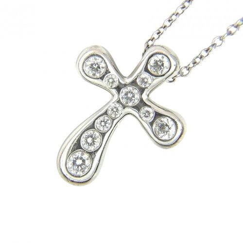 Tiffany Necklace Tiffany&Co. Pt950 6.6G