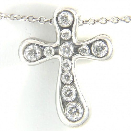 Tiffany Necklace Tiffany&Co. Pt950 6.6G
