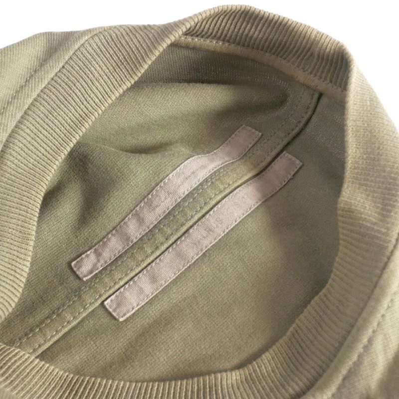 Rick Owens 7 Minutes, Long -Sleeved Cut -And -Sew 17Ss Walrus T Xs Euca