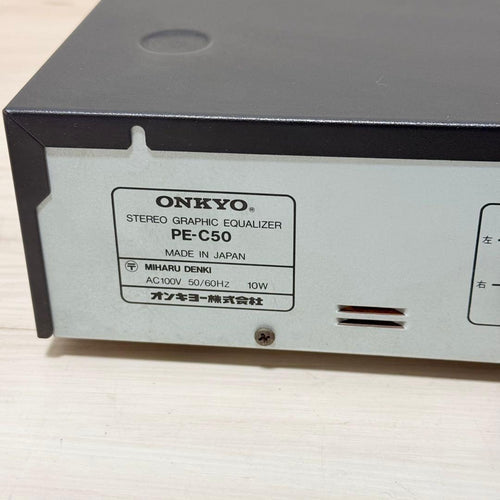 Onkyo Equalizers Pe-C50