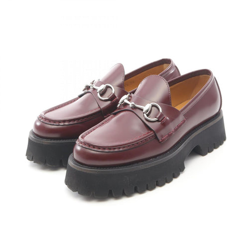 Gucci Loafers Leather Shoes Used A