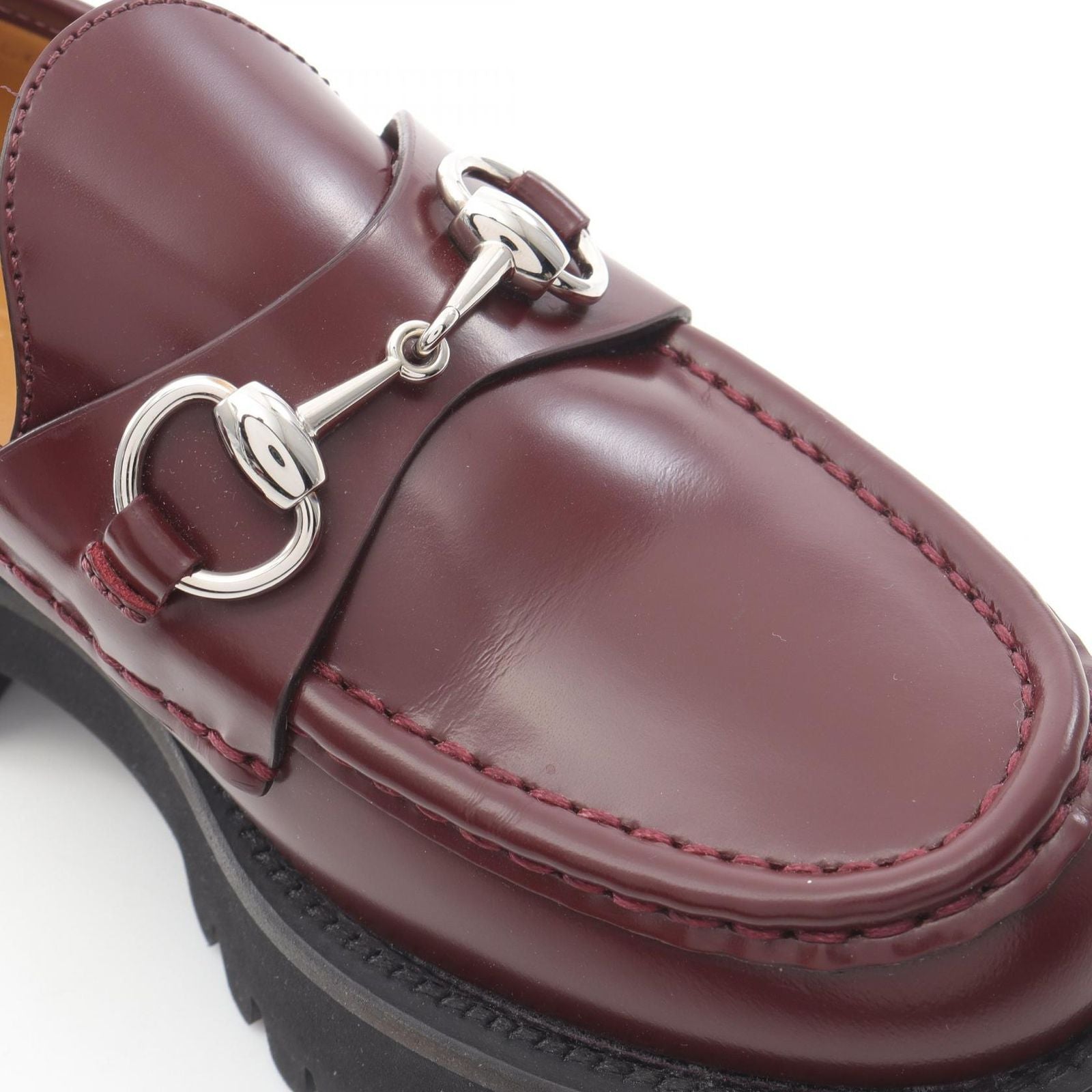Gucci Loafers Leather Shoes Used A