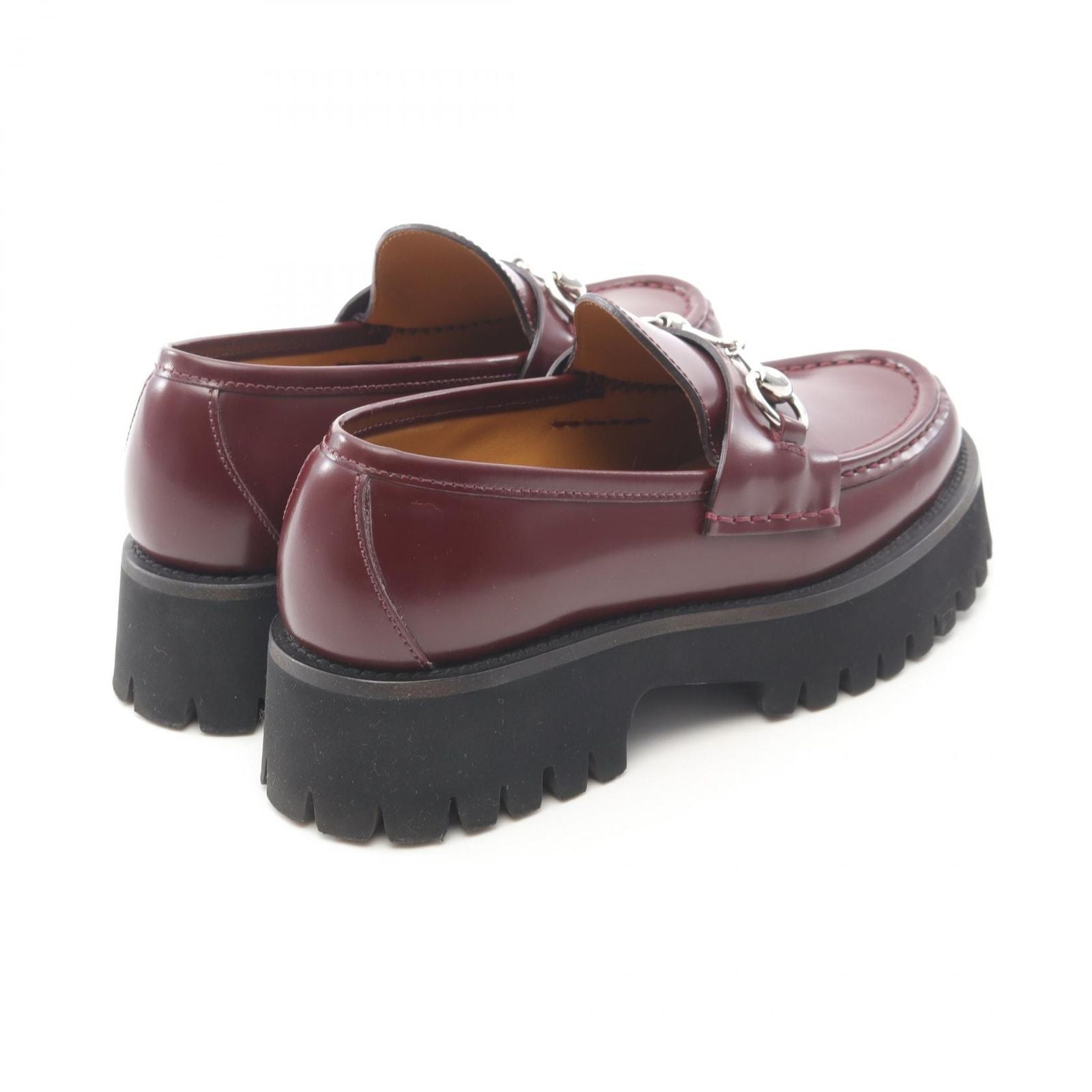 Gucci Loafers Leather Shoes Used A