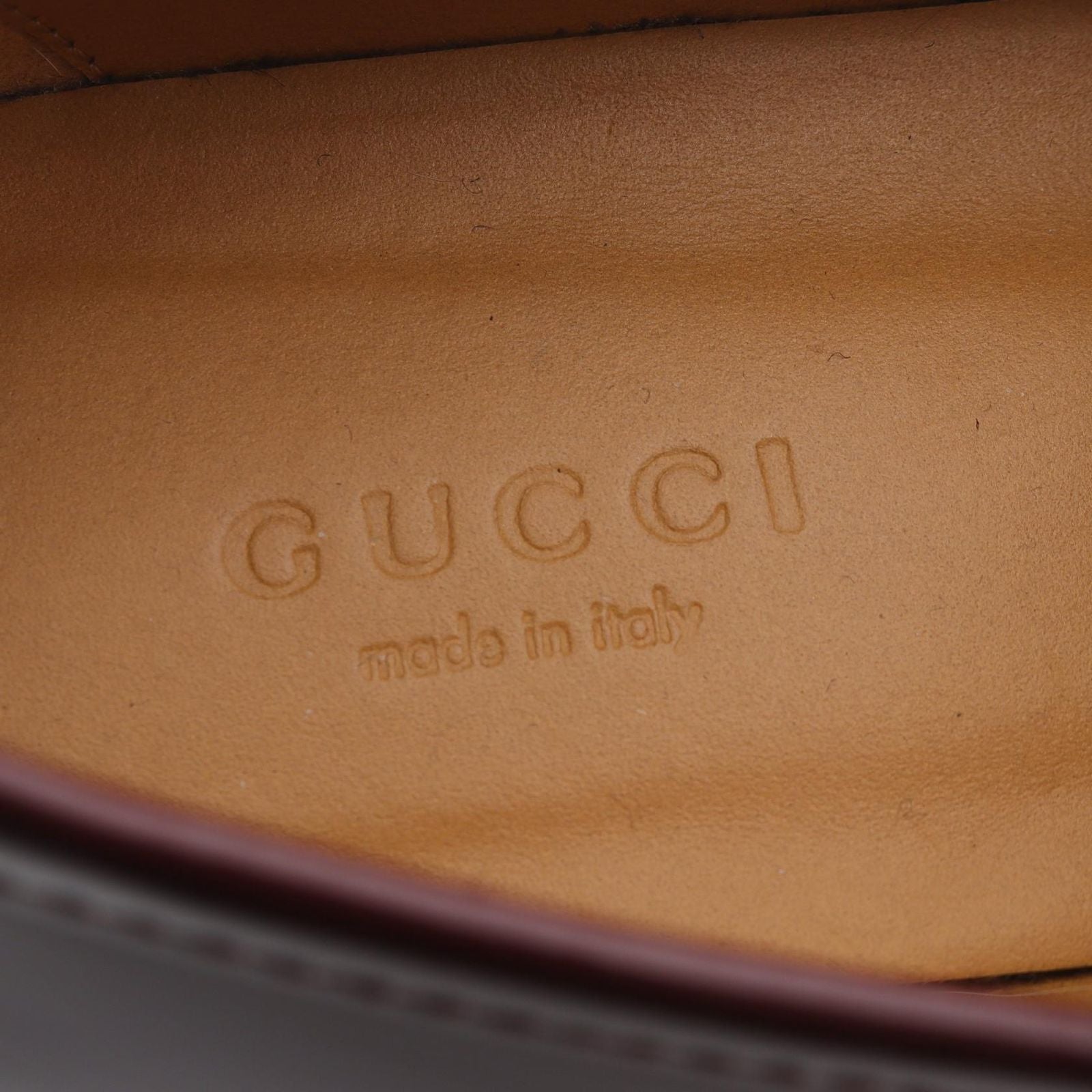 Gucci Loafers Leather Shoes Used A