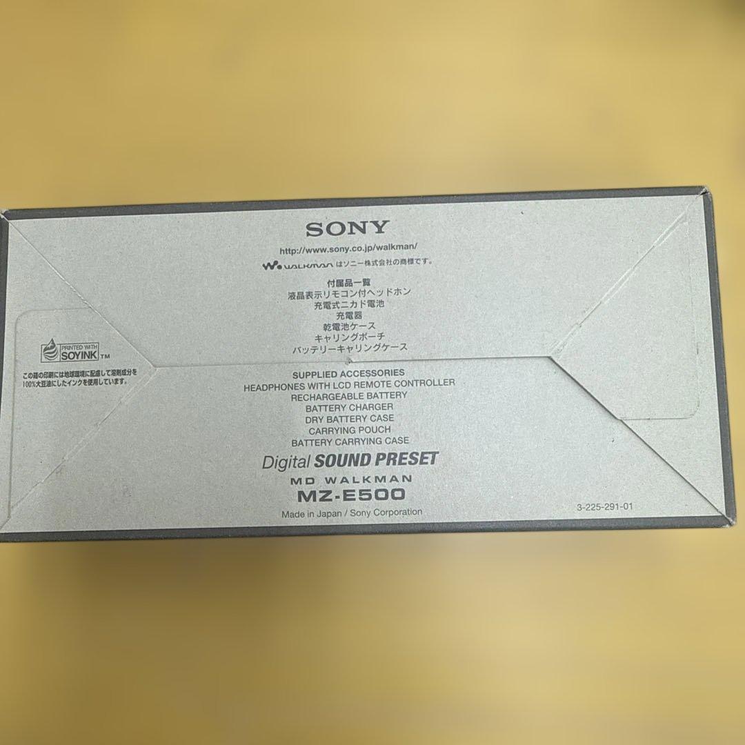Portable Md Players Sony Walkman Mz-E500