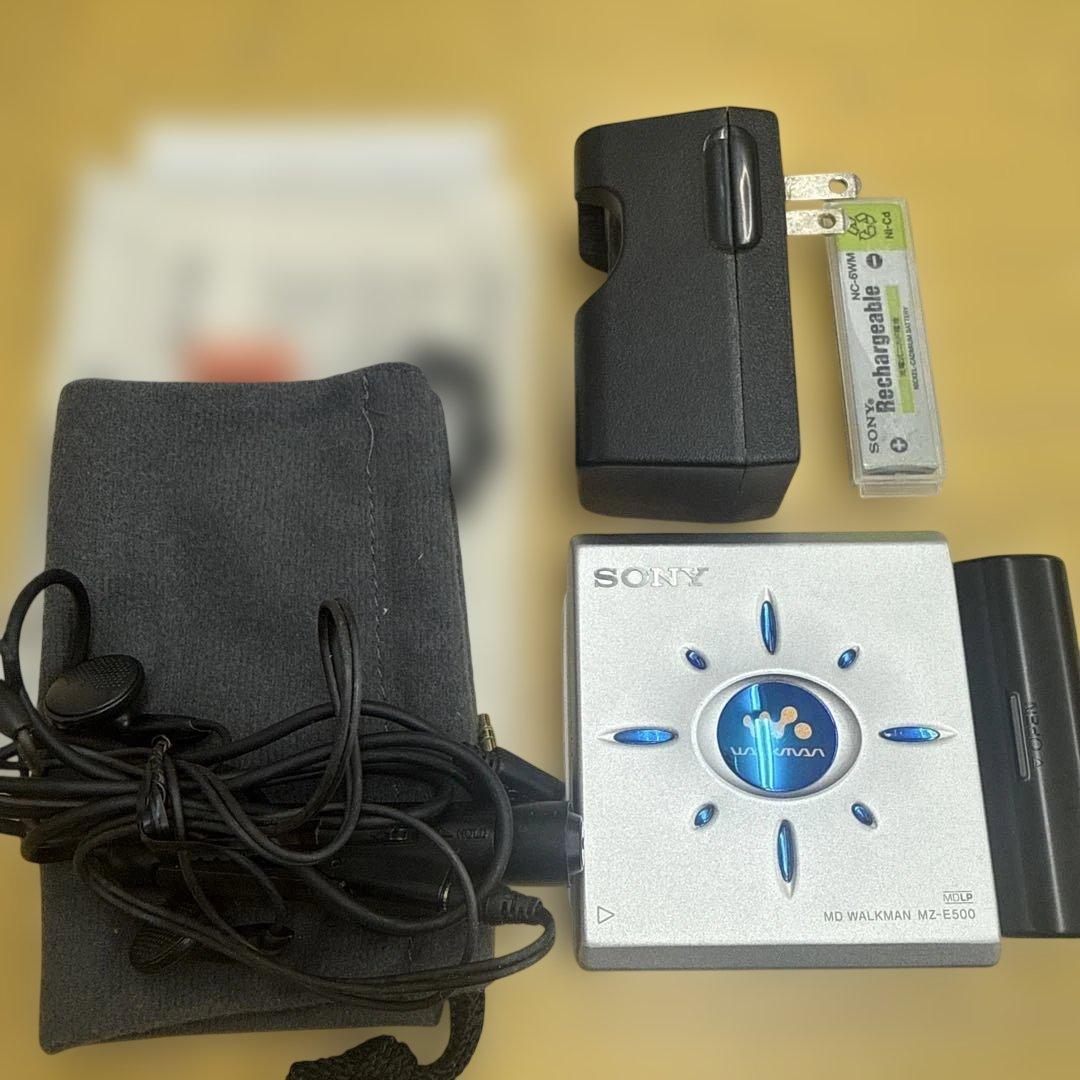 Portable Md Players Sony Walkman Mz-E500
