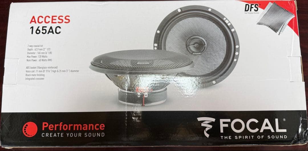 Focal Free-Standing Box Type Access 165Ac 2Way