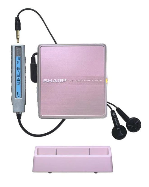 Sharp Portable Md Player Md-St600-P