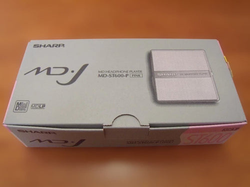 Sharp Portable Md Player Md-St600-P